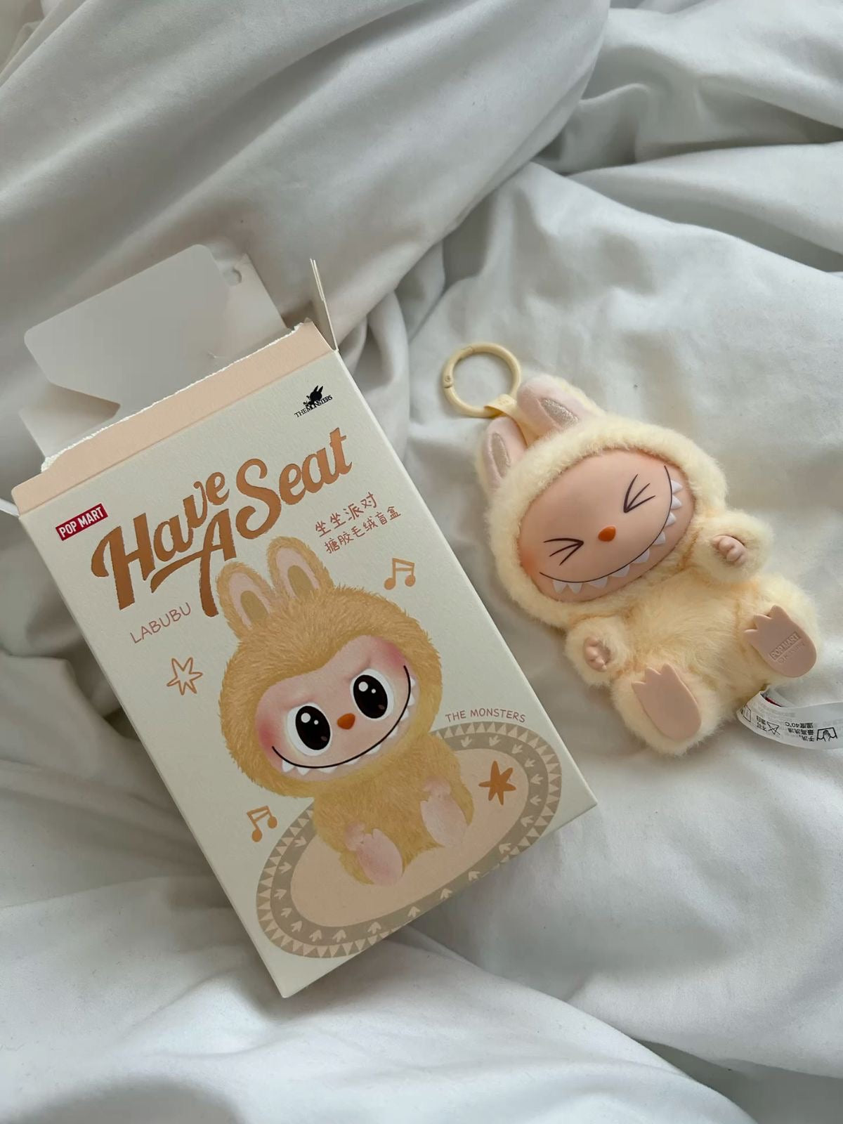 Hare Seat product packaging with a plush toy on a white background