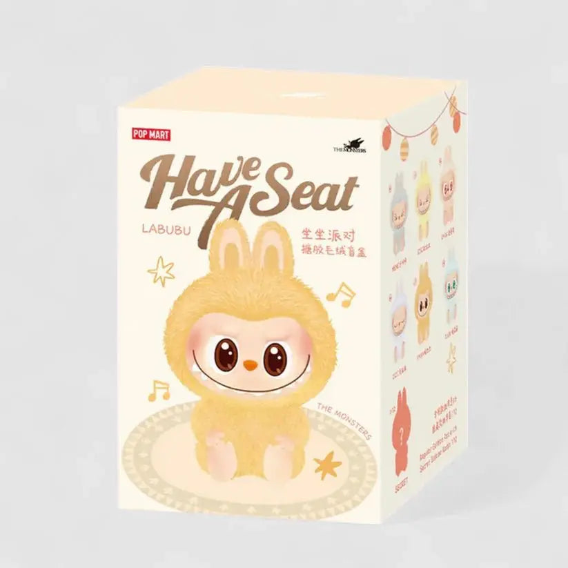 LABUBU HAVE A SEAT BLIND BOX - THE MONSTERS SQUARETHE MONSTERS SQUARELABUBU HAVE A SEAT BLIND BOXMystery Blind Box Vinyl Figure/ Designer Art Toy/ Kawaii Collectible