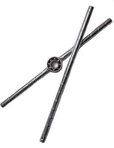 DMS Retail Stainless Steel Dandiya Sticks (3 Pairs / 6 Sticks) | Navratri Garba Dance Sticks