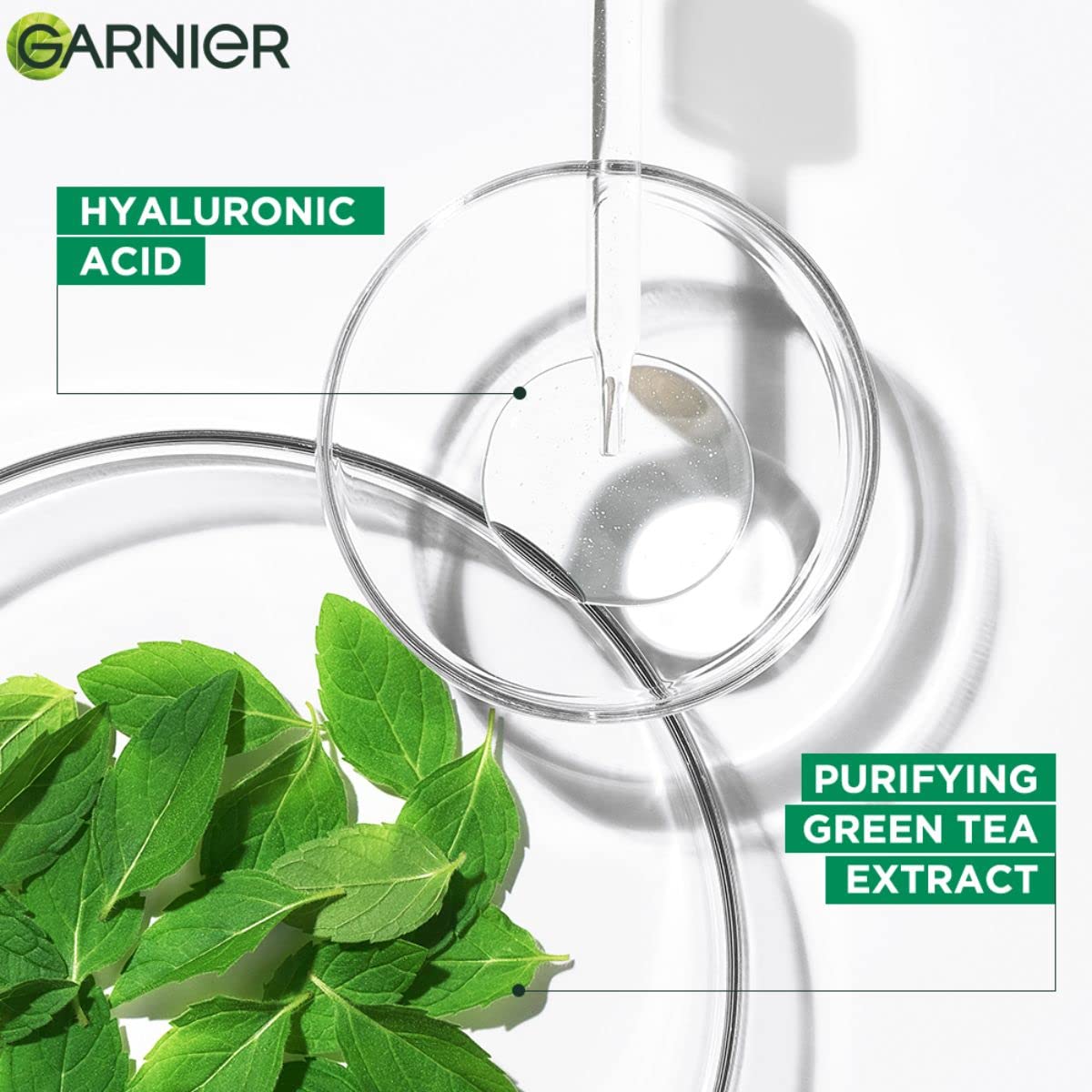 Garnier Skin Naturals Hydra Bomb Green Tea Serum Mask – Purifying & Pore Reducing (28g)