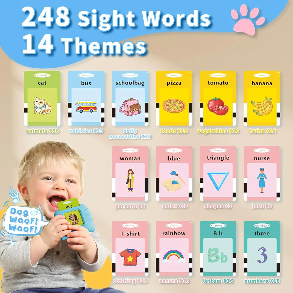 Kids Learning Card THE MONSTERS SQUARE