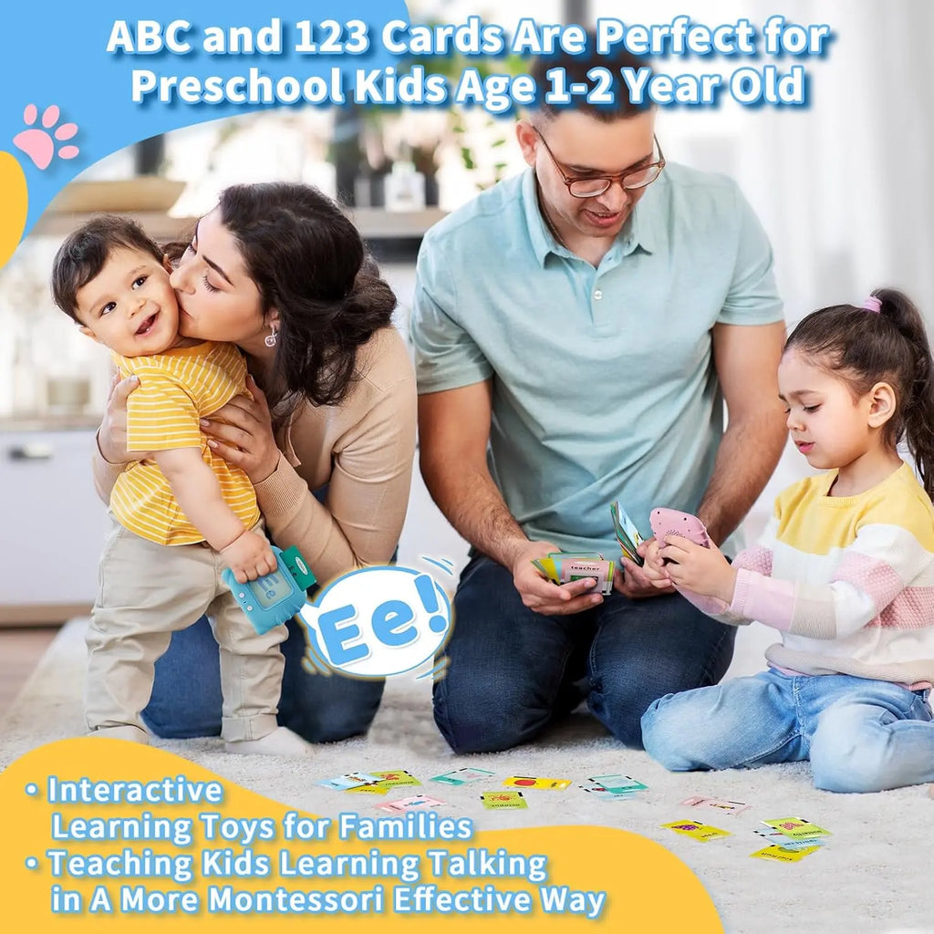 Kids Learning Card THE MONSTERS SQUARE