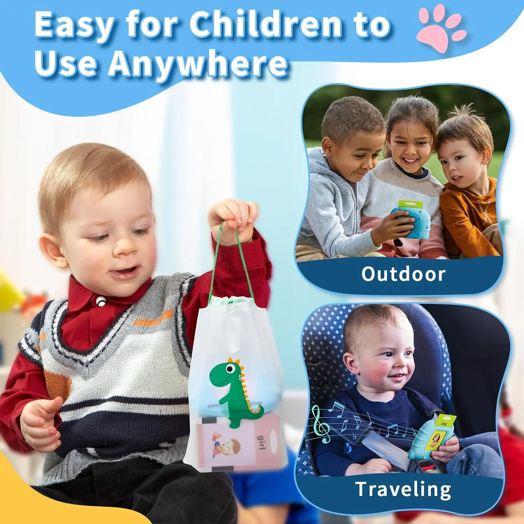Kids Learning Card THE MONSTERS SQUARE