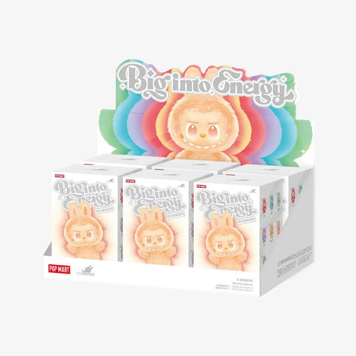 LABUBU BIG INTO ENERGY BLIND BOX PACK OF 6 - THE MONSTERS SQUARETHE MONSTERS SQUARELABUBU BIG INTO ENERGY BLIND BOX PACK OF 6collectible toy/ mystery blind box/ art designer vinyl figure